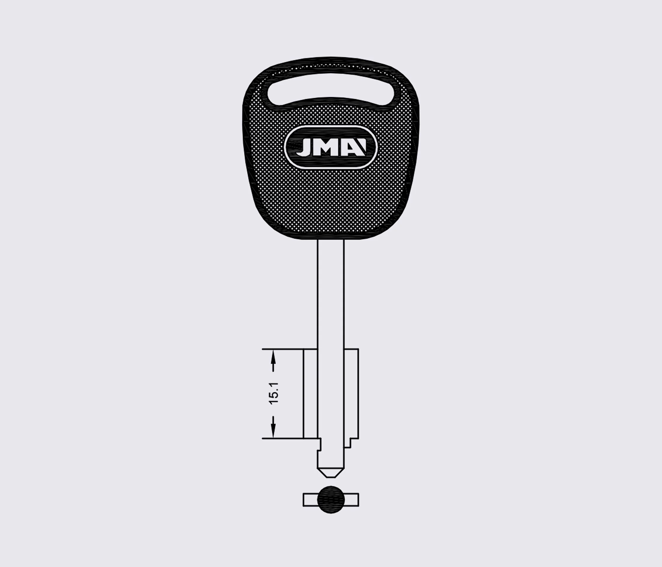 FO4P JMA заготовка ключа