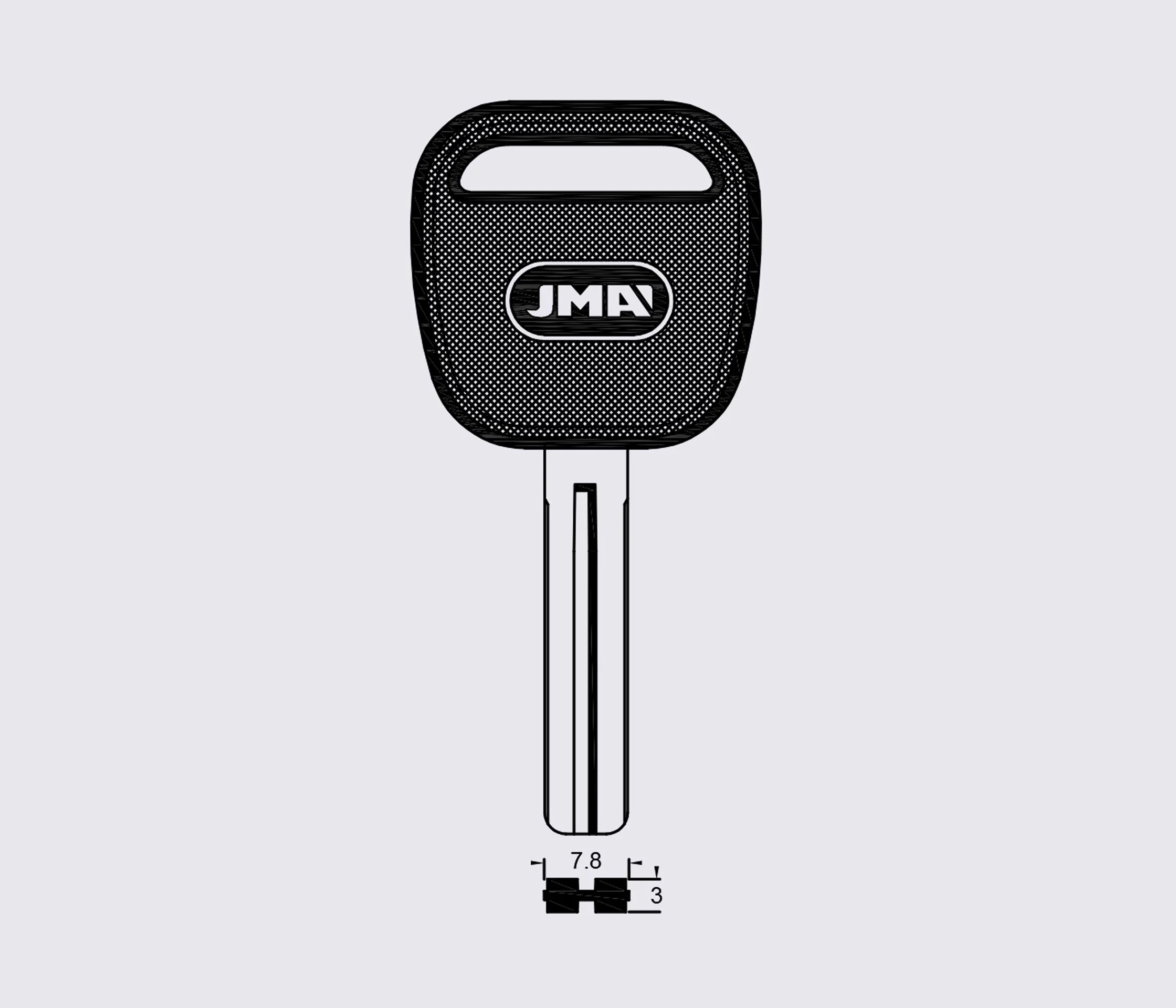 TOYO30P1 JMA заготовка ключа