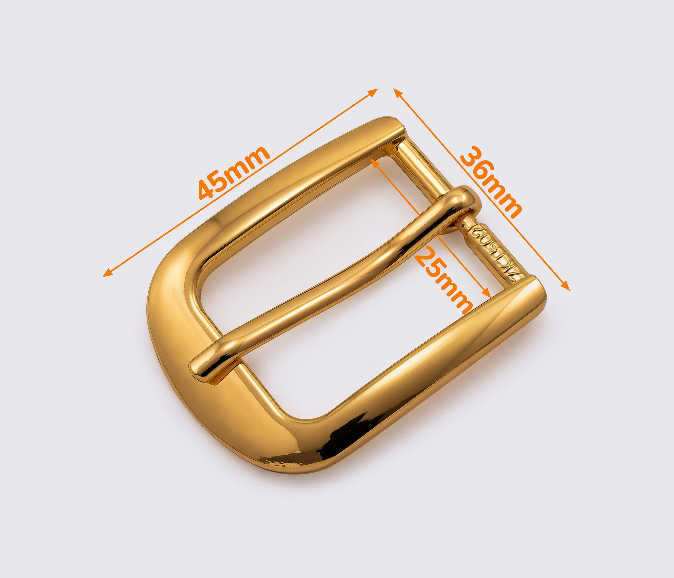 Пряжка для ременя 25мм кол. золото NK-049