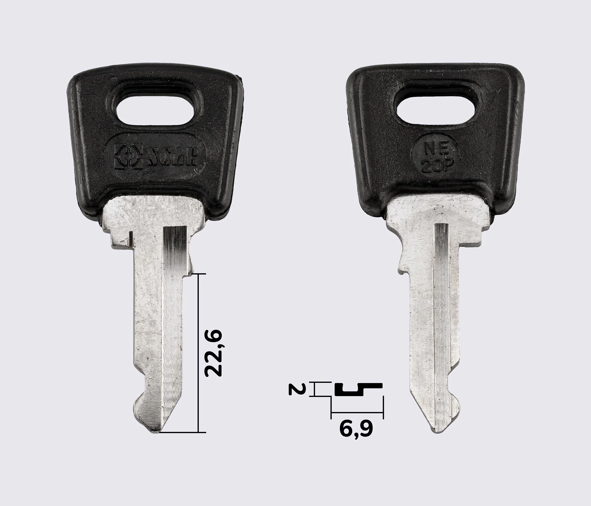 NE-20P заготовка ключа