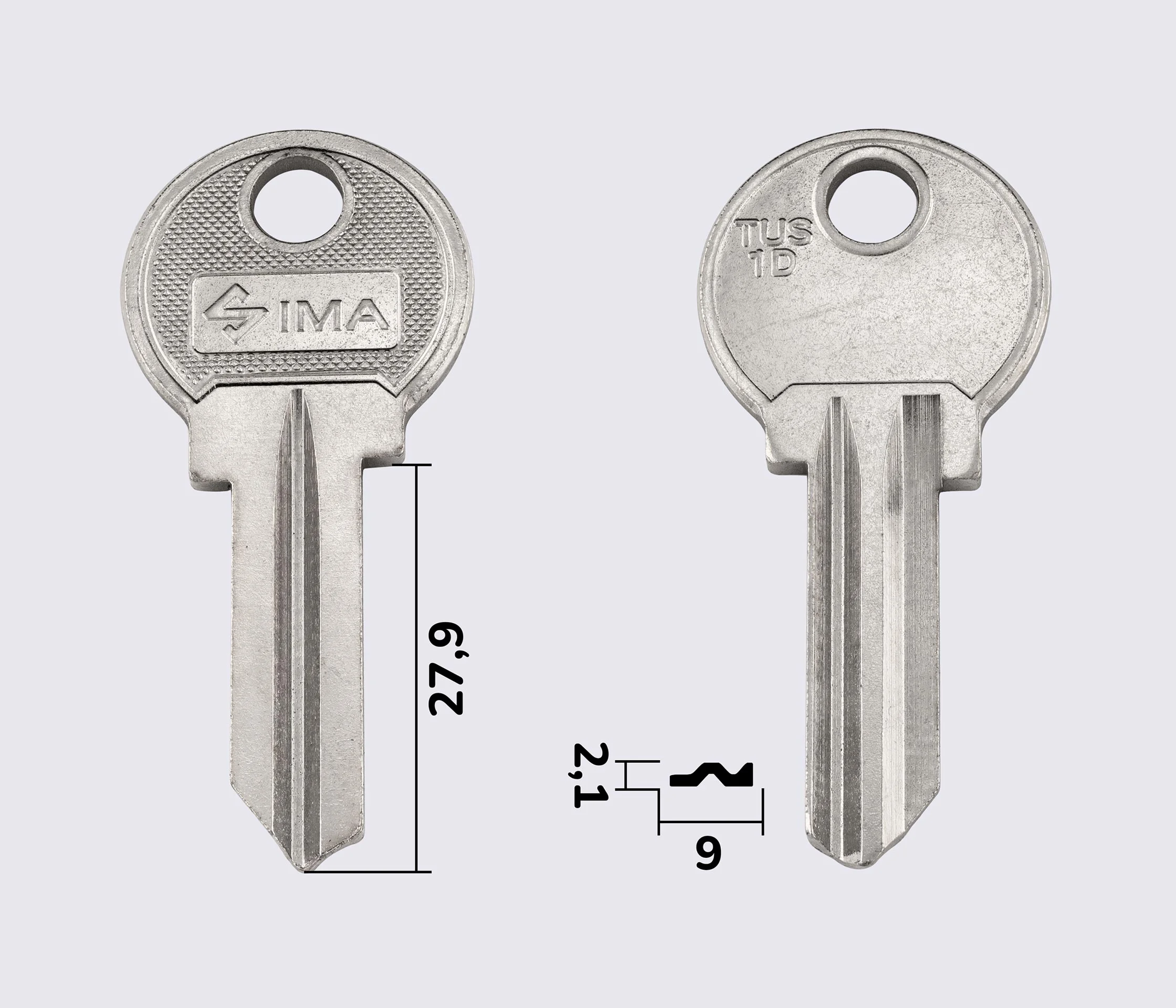 Заготовка ключей TUS-1D (Oscar).