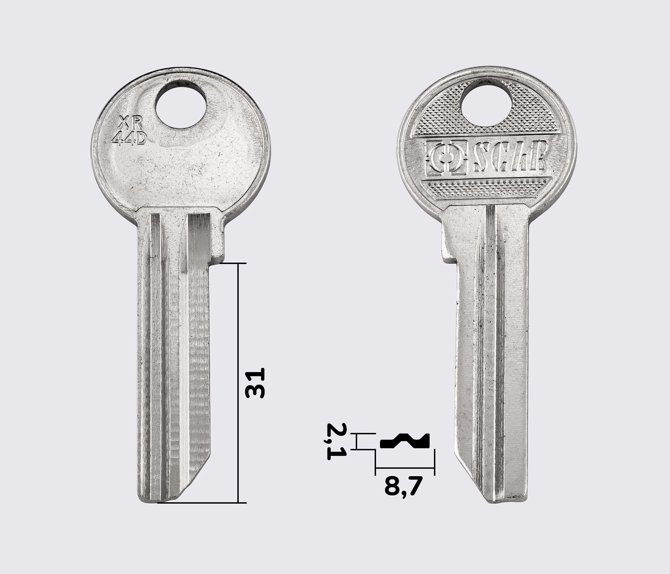 Заготовка ключей TUL-1D (Oscar).