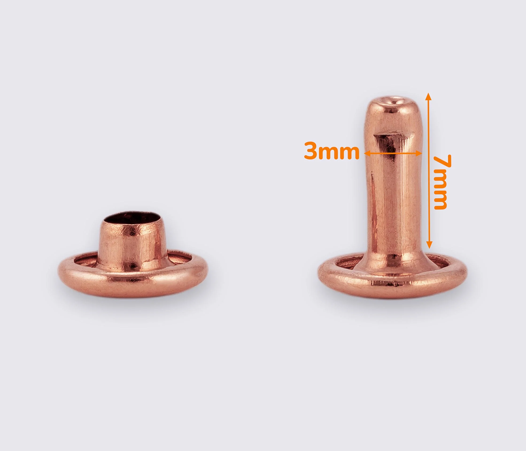 Хольнитены металлические 7*7 (20шт) MD-0143