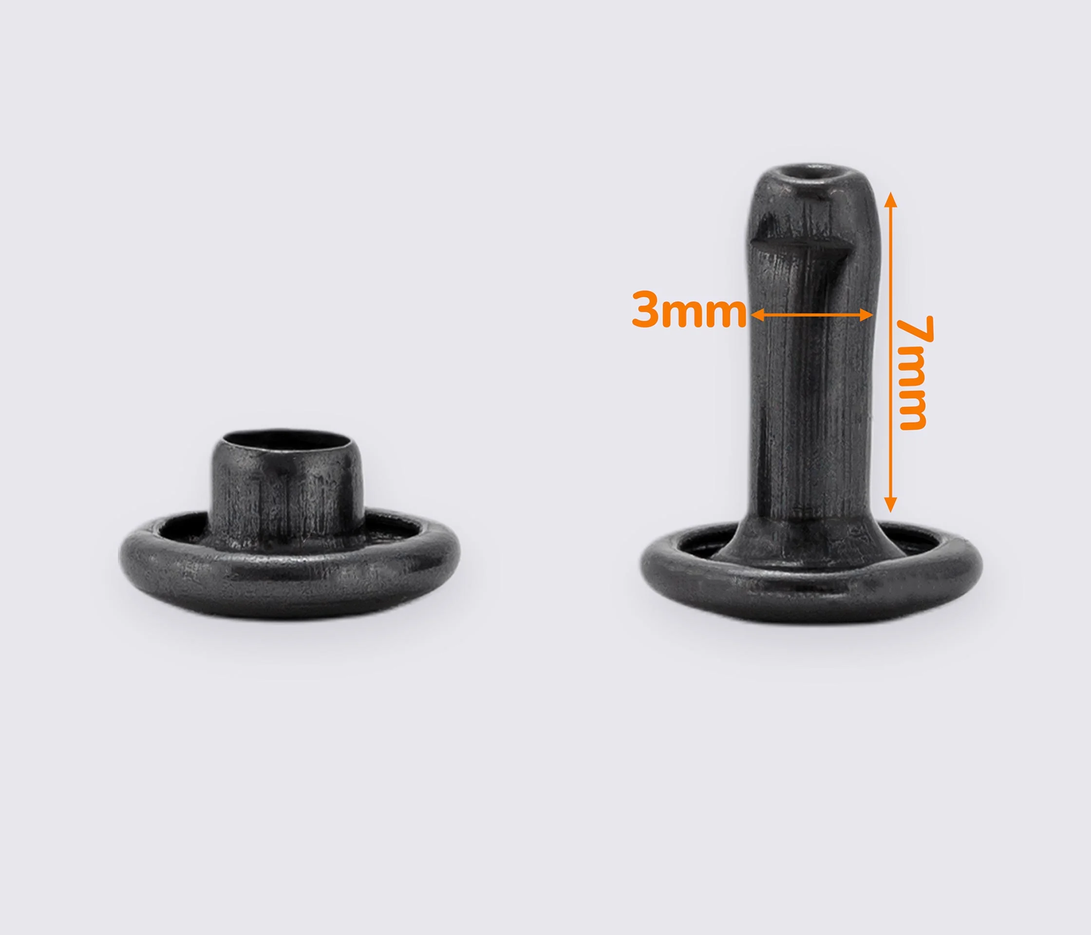 Хольнитены металлические 7*7 (20шт) MD-0143