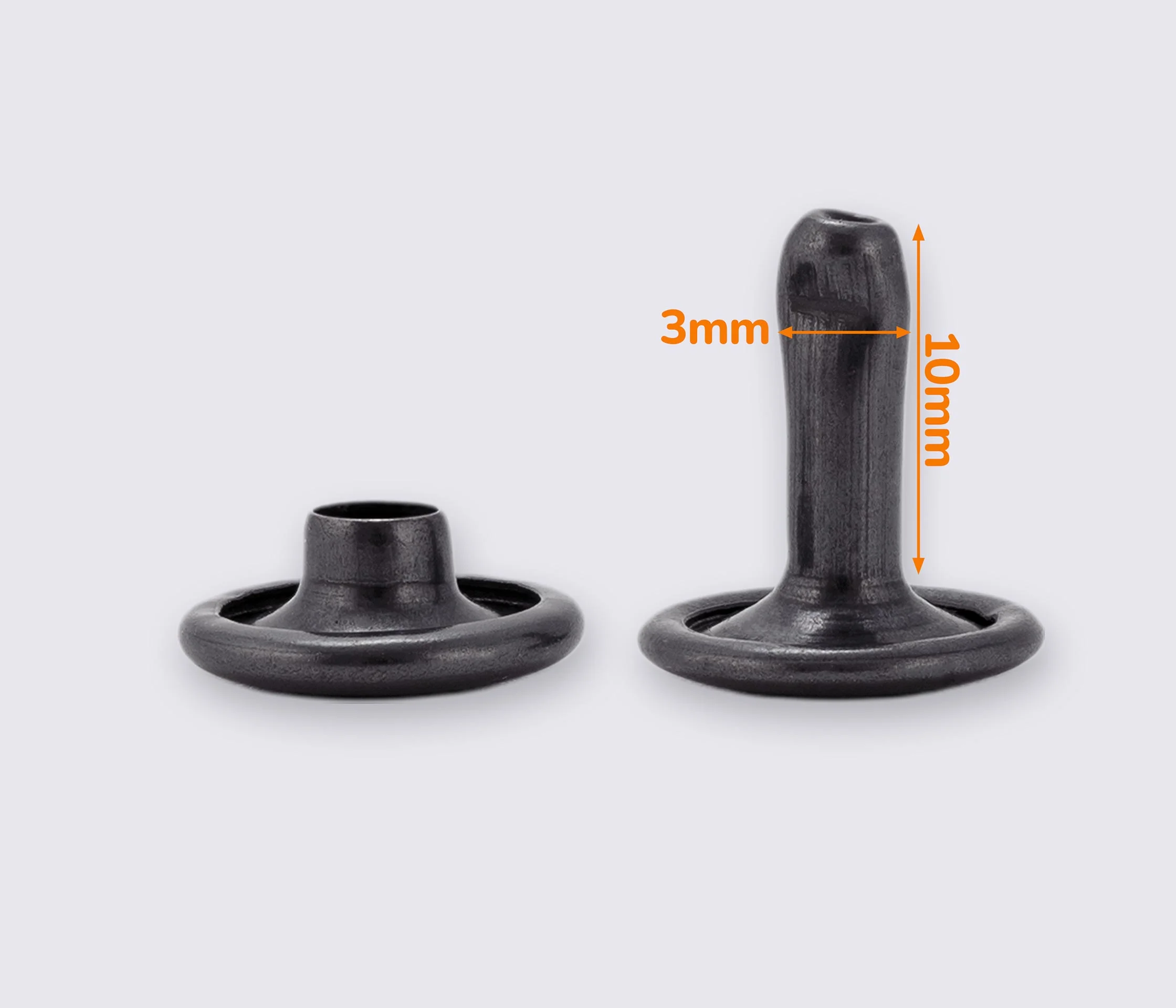Хольнитены металлические 10*10 (20шт) MD-0145