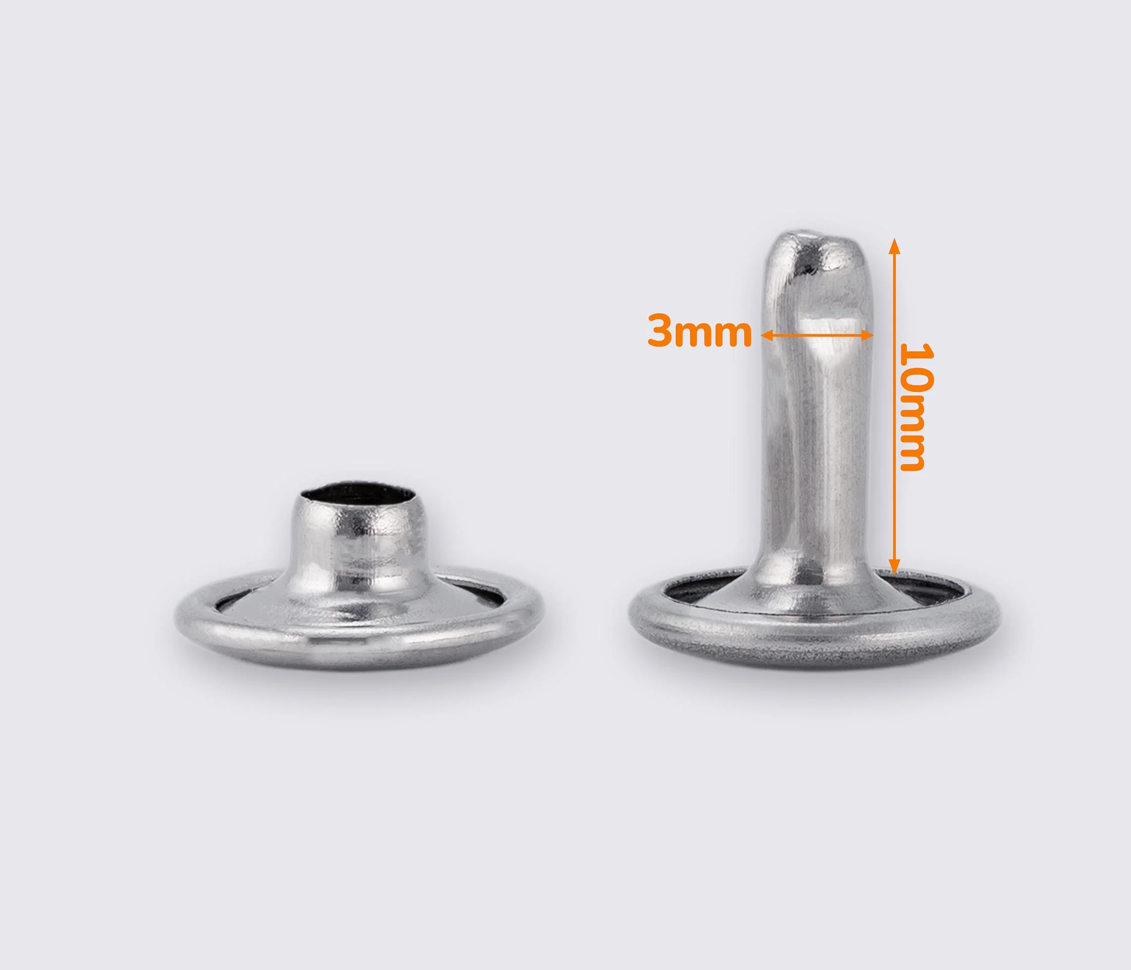 Хольнитены металлические 10*10 (20шт) MD-0145