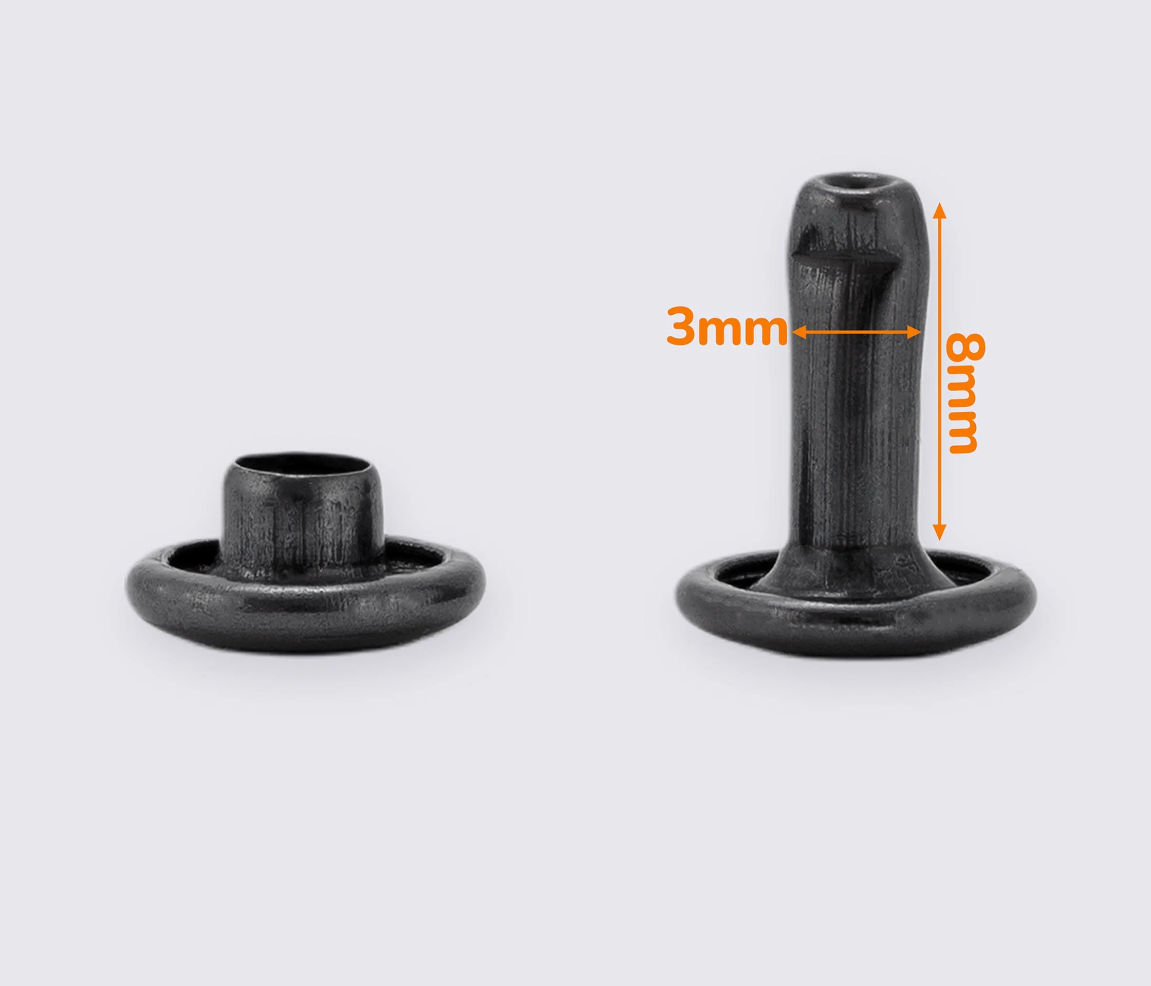 Хольнитены металлические 8*8 (20шт) MD-0144