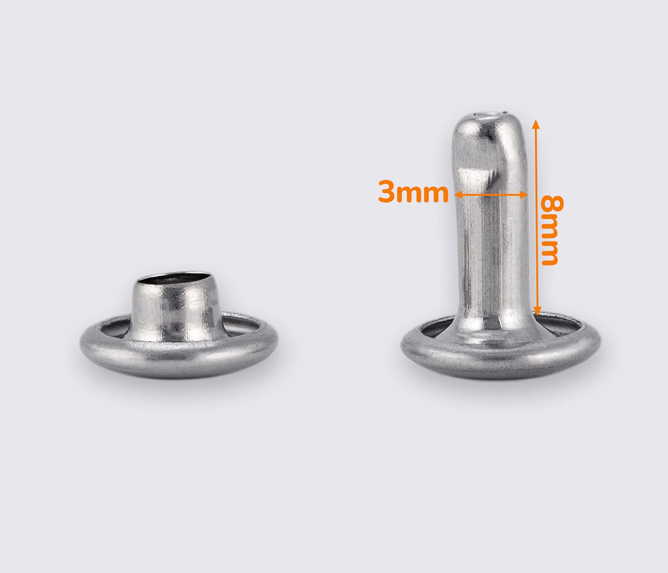 Хольнитены металлические 8*8 (20шт) MD-0144