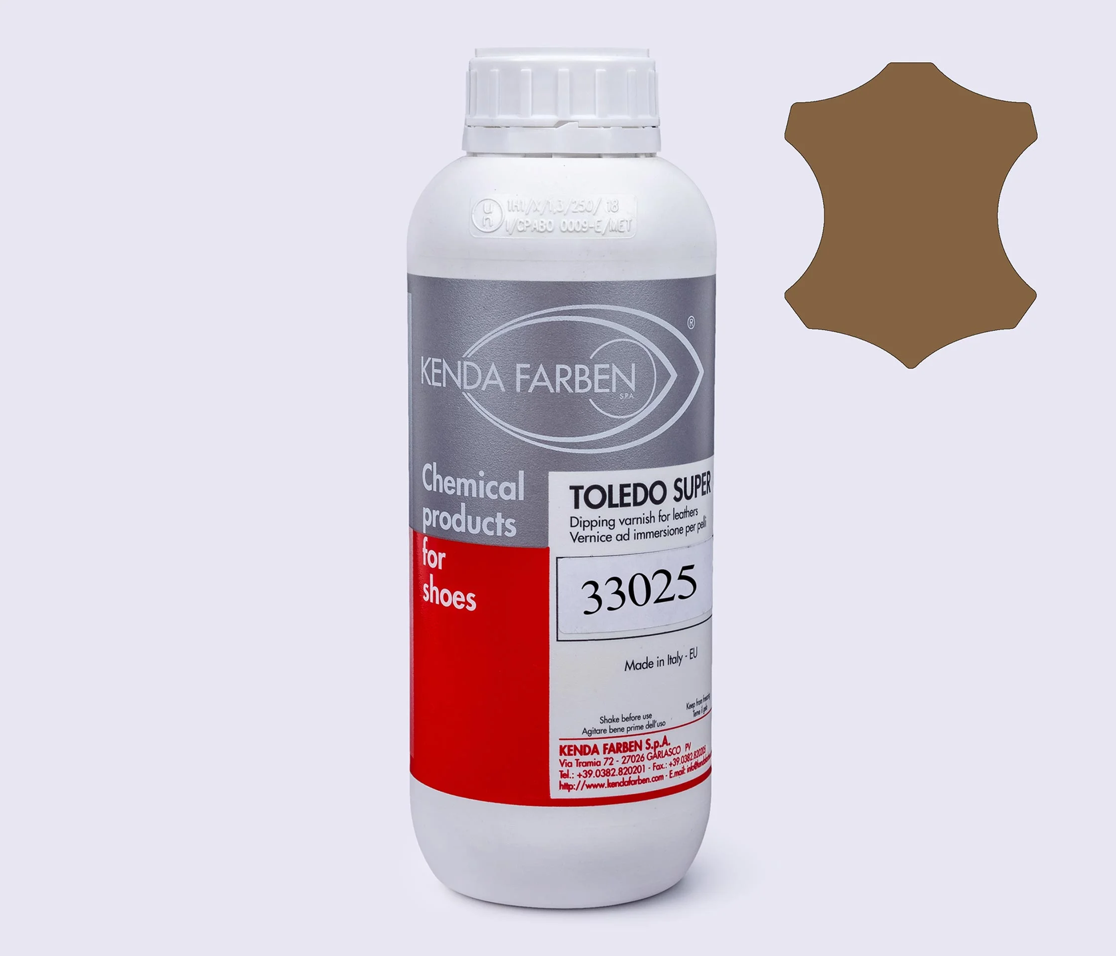 Фарба спиртова для шкіри TOLEDO SUPER «Толедо», 1л. 