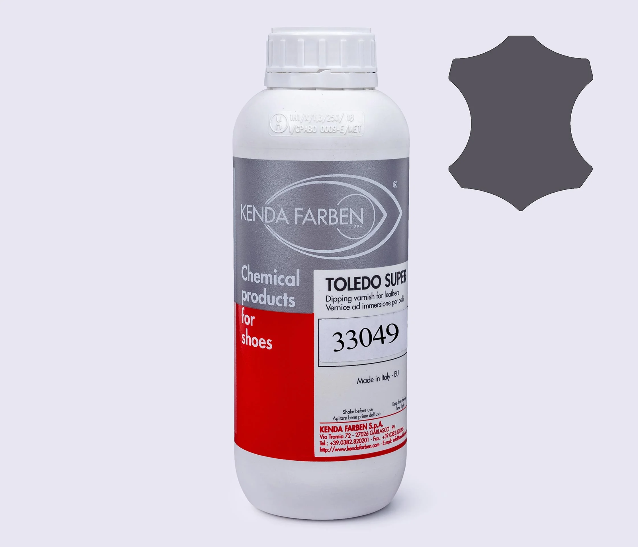 Фарба спиртова для шкіри TOLEDO SUPER «Толедо», 1л. 