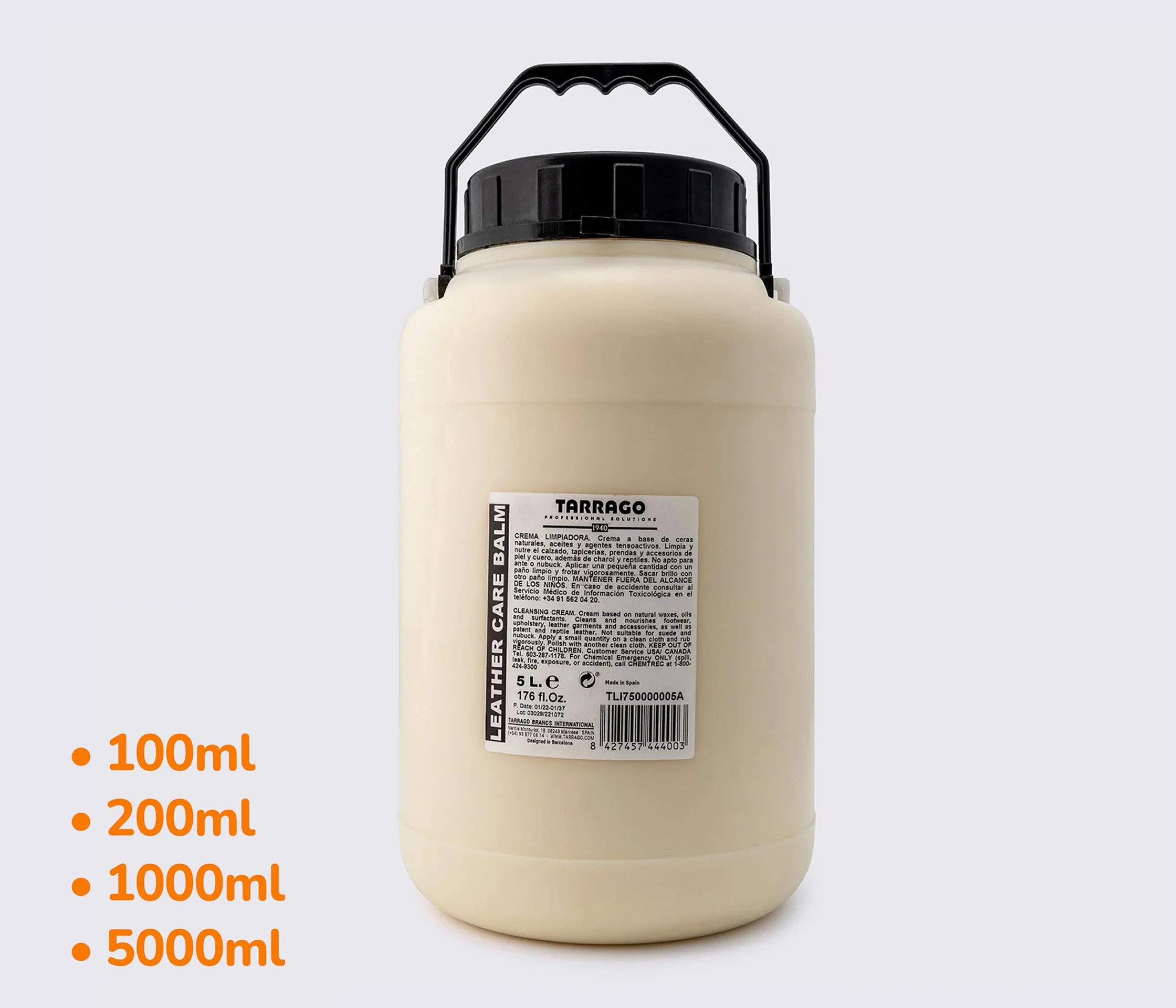 Бальзам-очисник для шкіри, Tarrago Leather Care Balm (TLI75) безбарвний