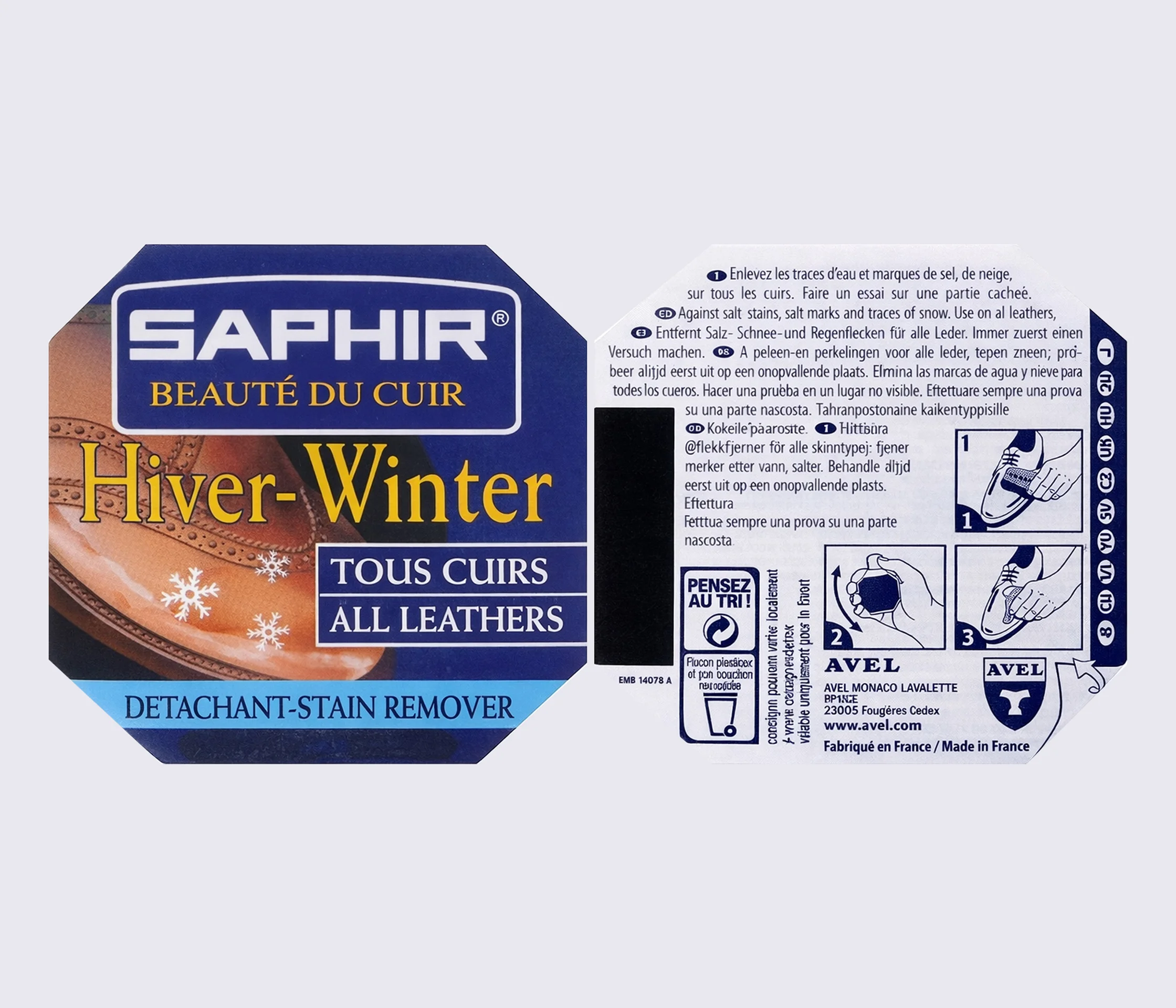 Плямовивідник від сольових плям Saphir Hiver Winter (0533)