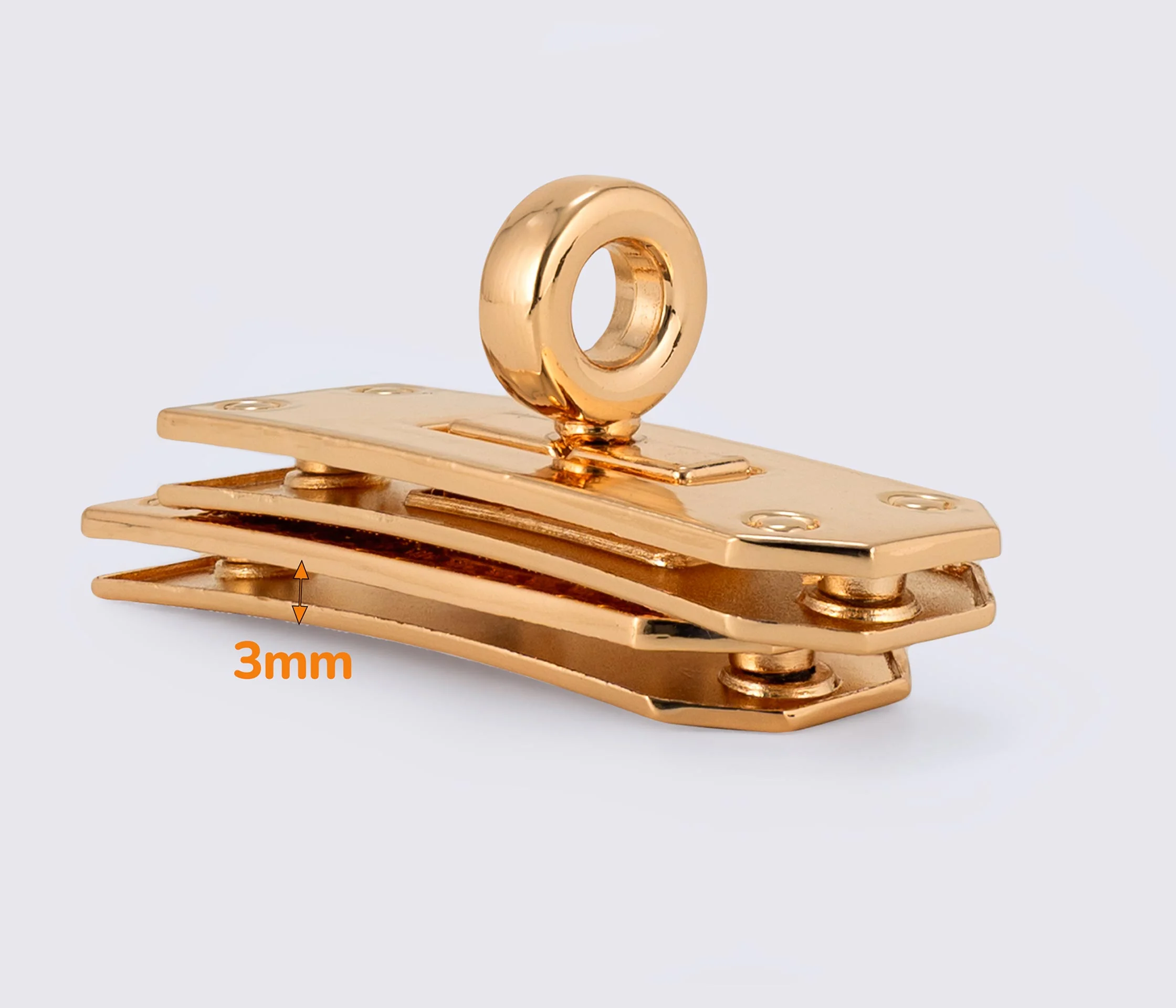 Замок для сумки 53*17мм 65-759