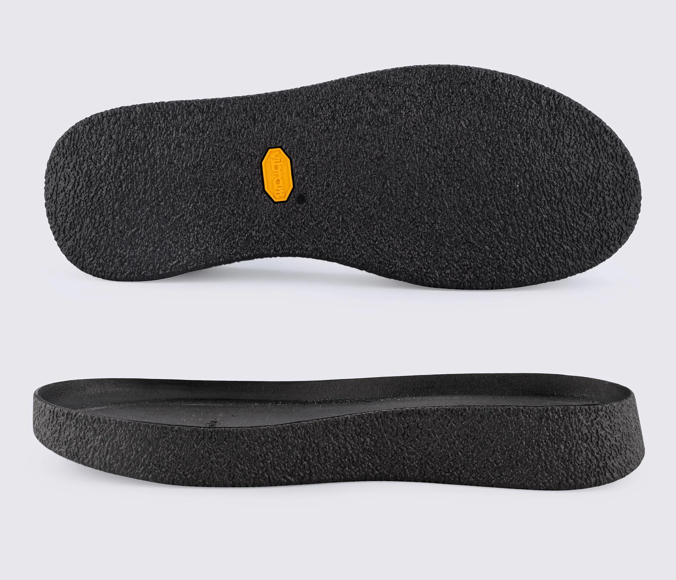 CREPE CUPSOLE (1443C), цв.черный (AA), подошва Vibram