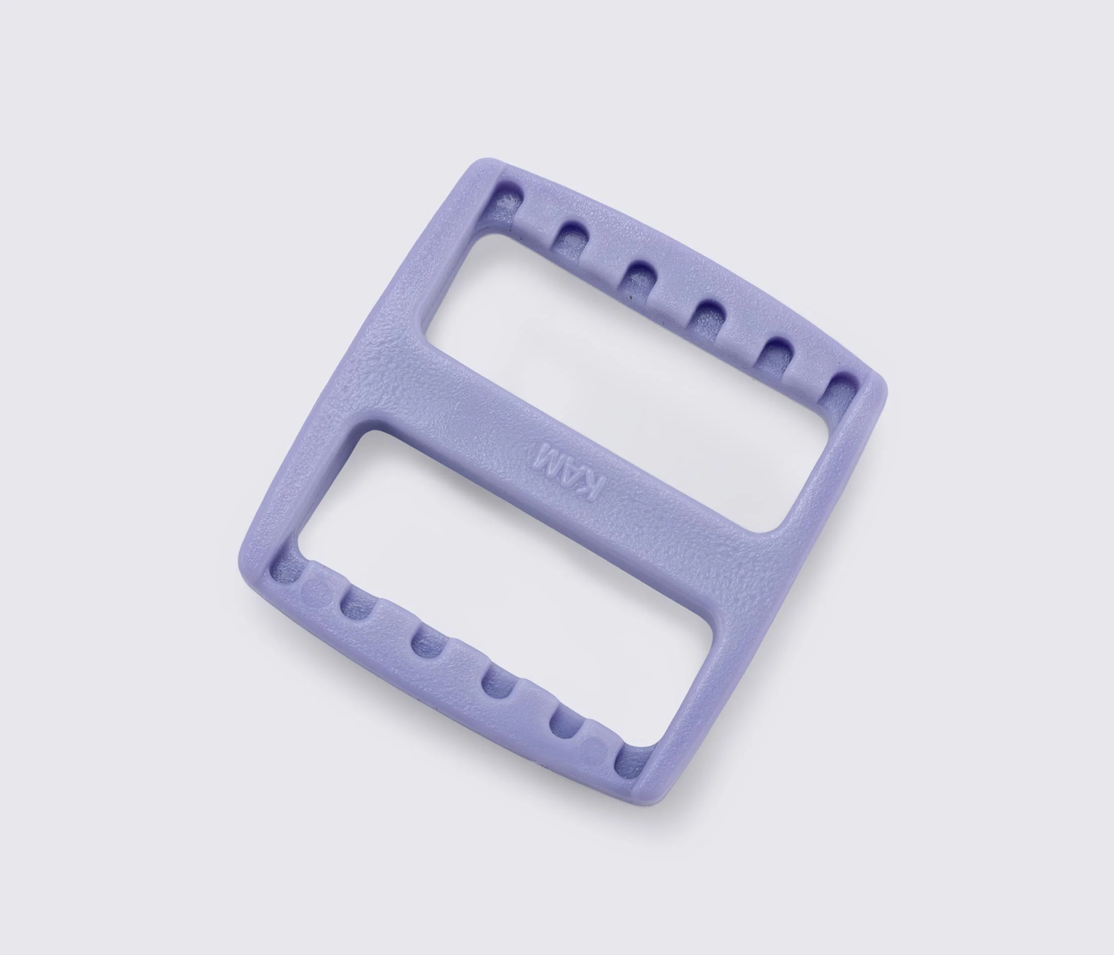 Пряжка перетяжка двухщелевая пластиковая КАМ 25мм