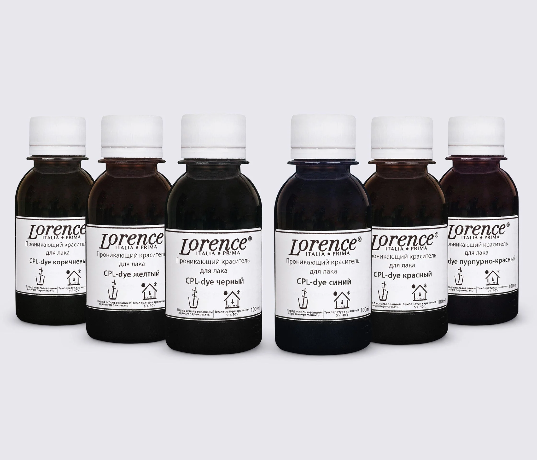 Проникающая краска для лаковой кожи 100мл - CPL-dye - Patent leather dye (Lorence)