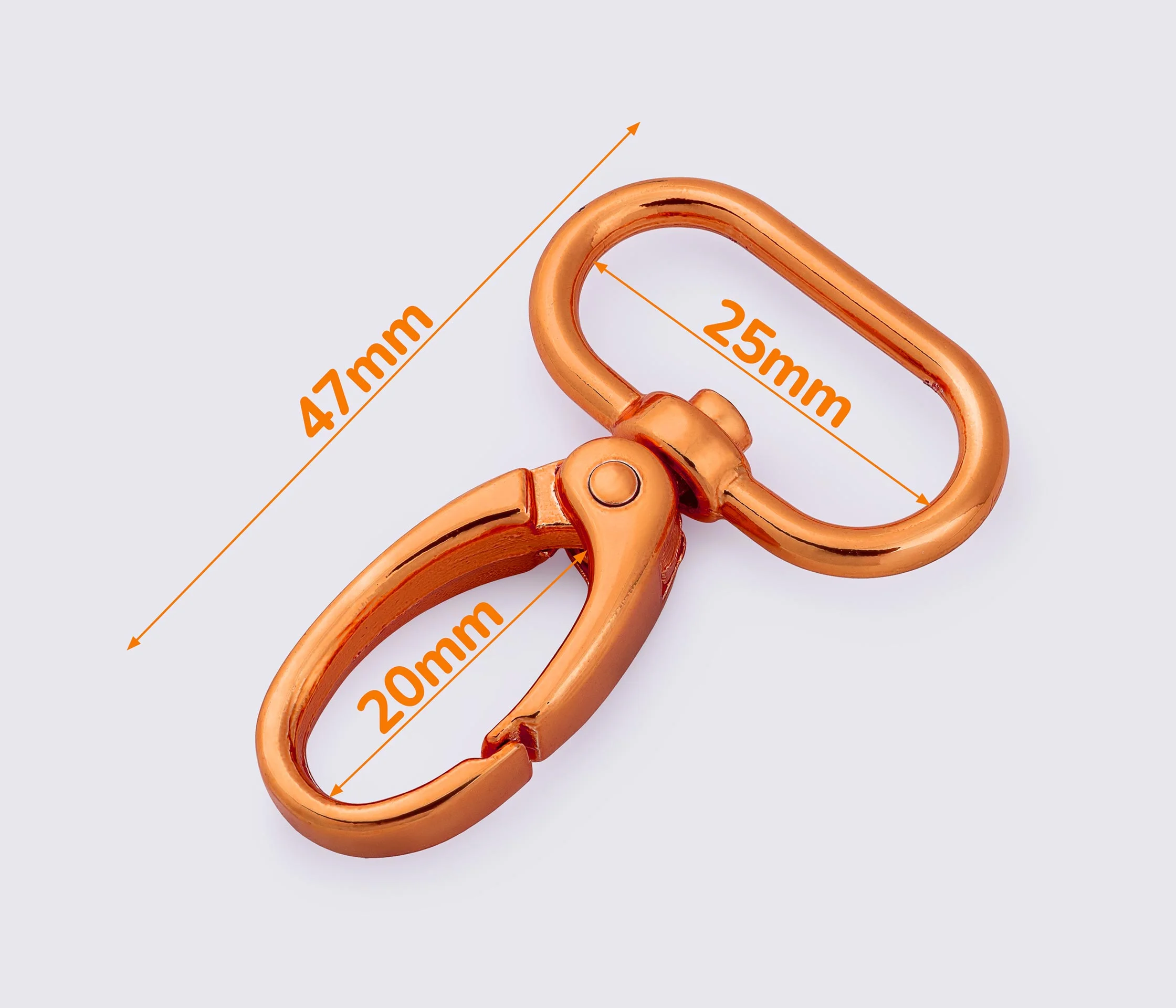 Карабін для сумки 25мм 88-276