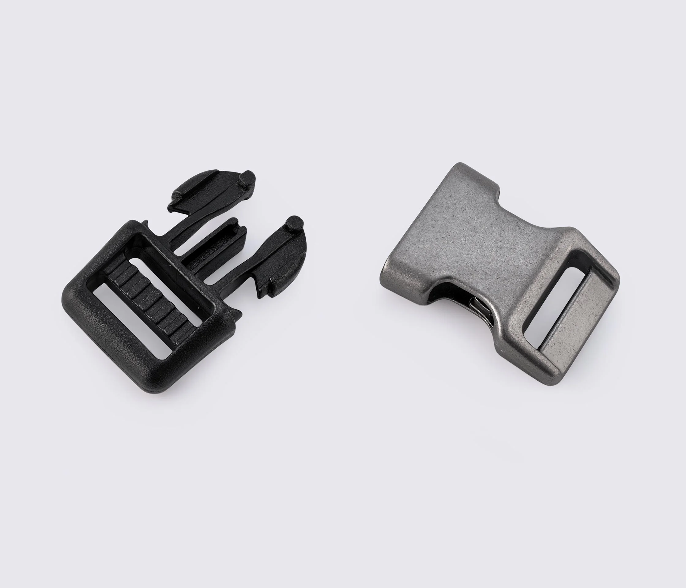 Застібка фастекс металевий + пластик MD-0176